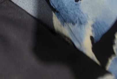 Detalle real de la tela