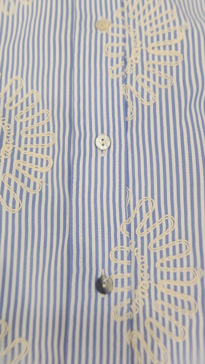 Detalle real de la tela