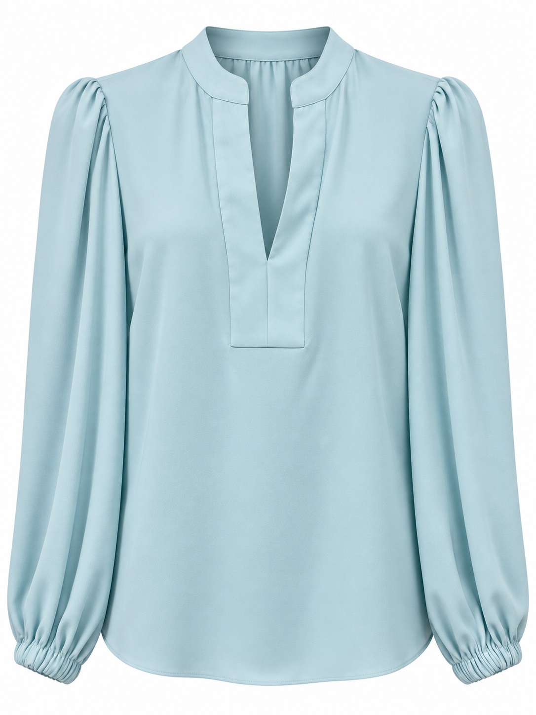 Blusa aguamarina — Azul